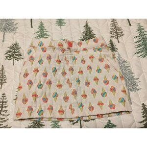 Ice Cream Print Skirt